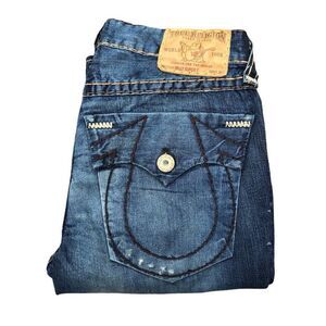 True Religion Jeans Size 33 BILLY SUPER T Blue